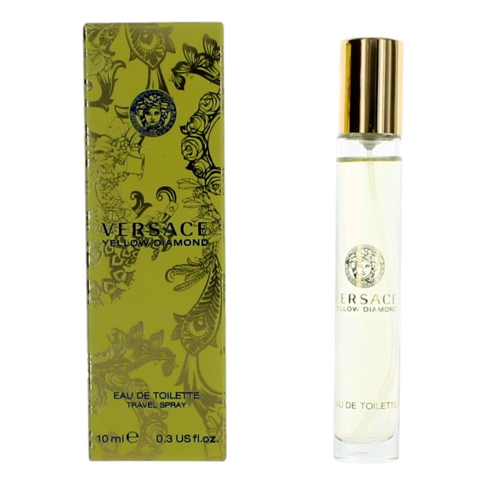 Versace Yellow Diamond by Versace 0.3 oz Eau de Toilette Spray Perfume for Women