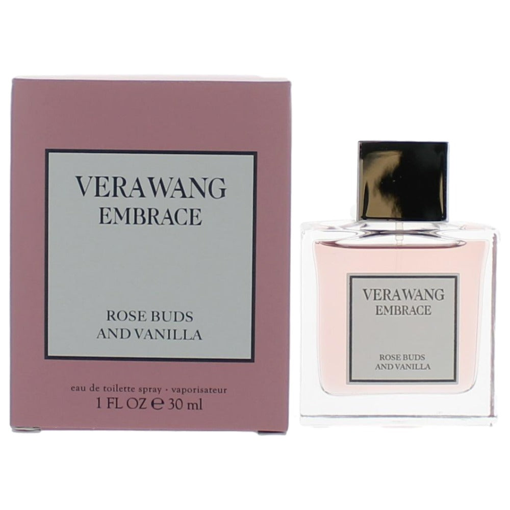 Vera Wang Embrace Rose Buds and Vanilla by Vera Wang 1 oz Eau de Toilette Spray Perfume for Women