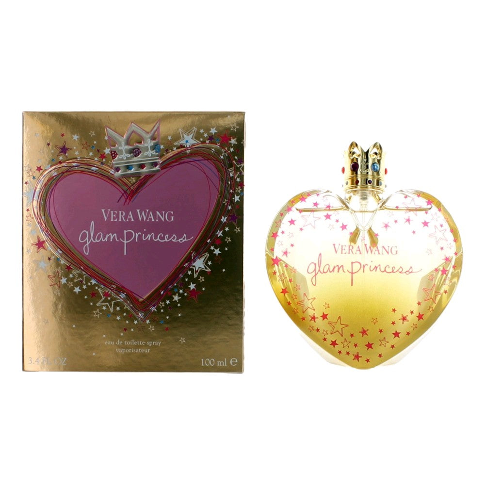 Vera Wang Glam Princess by Vera Wang 3.4 oz Eau de Toilette Spray Perfume for Women