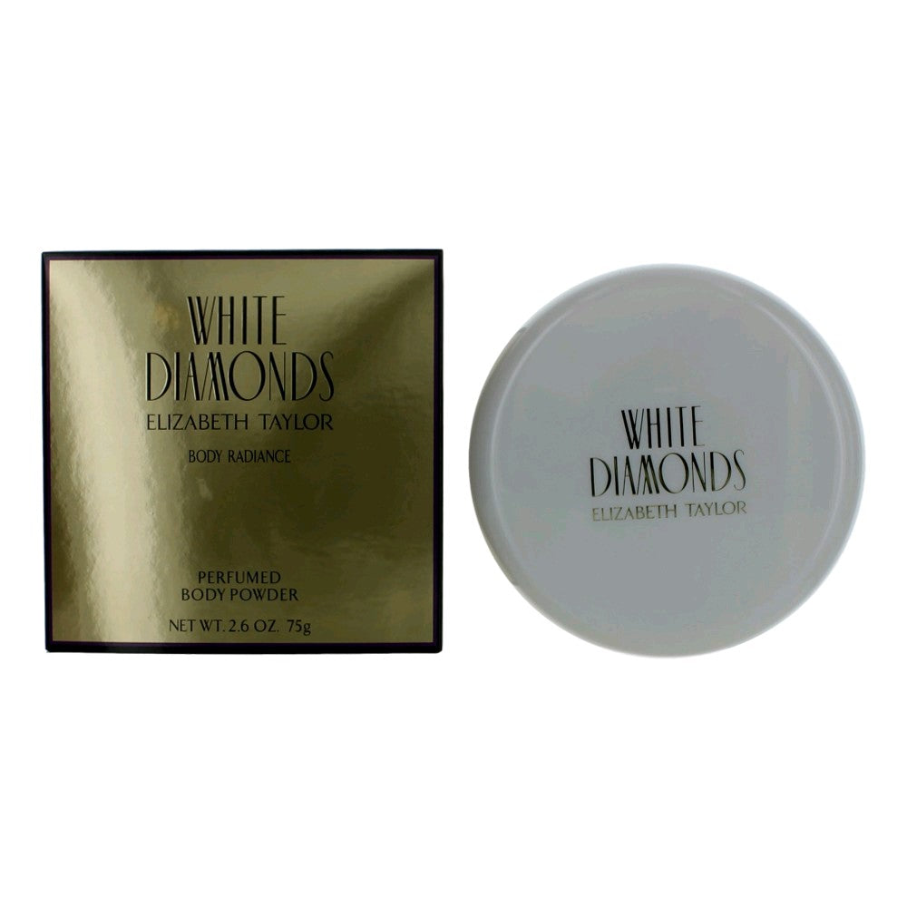 White Diamonds by Elizabeth Taylor 2.6 oz Perfumed Body Powder Women