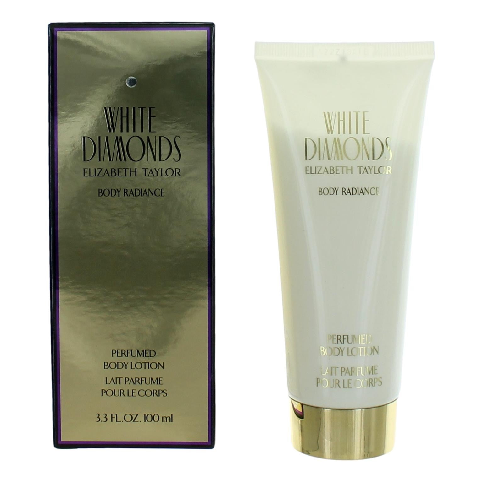 White Diamonds by Elizabeth Taylor 3.3 oz Perfumed Body Lotion Girls