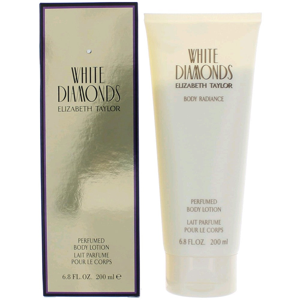 White Diamonds by Elizabeth Taylor 6.8 oz Perfumed Body Lotion Women