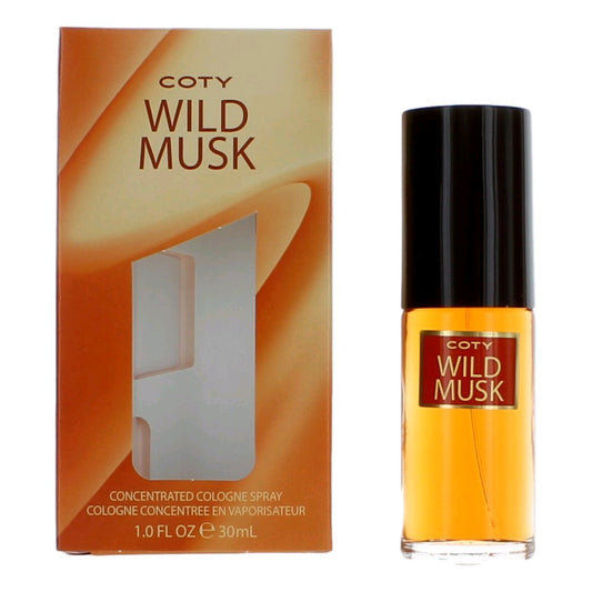 Wild Musk by Coty 1 oz Cologne concentrated Spray Perfume for Women