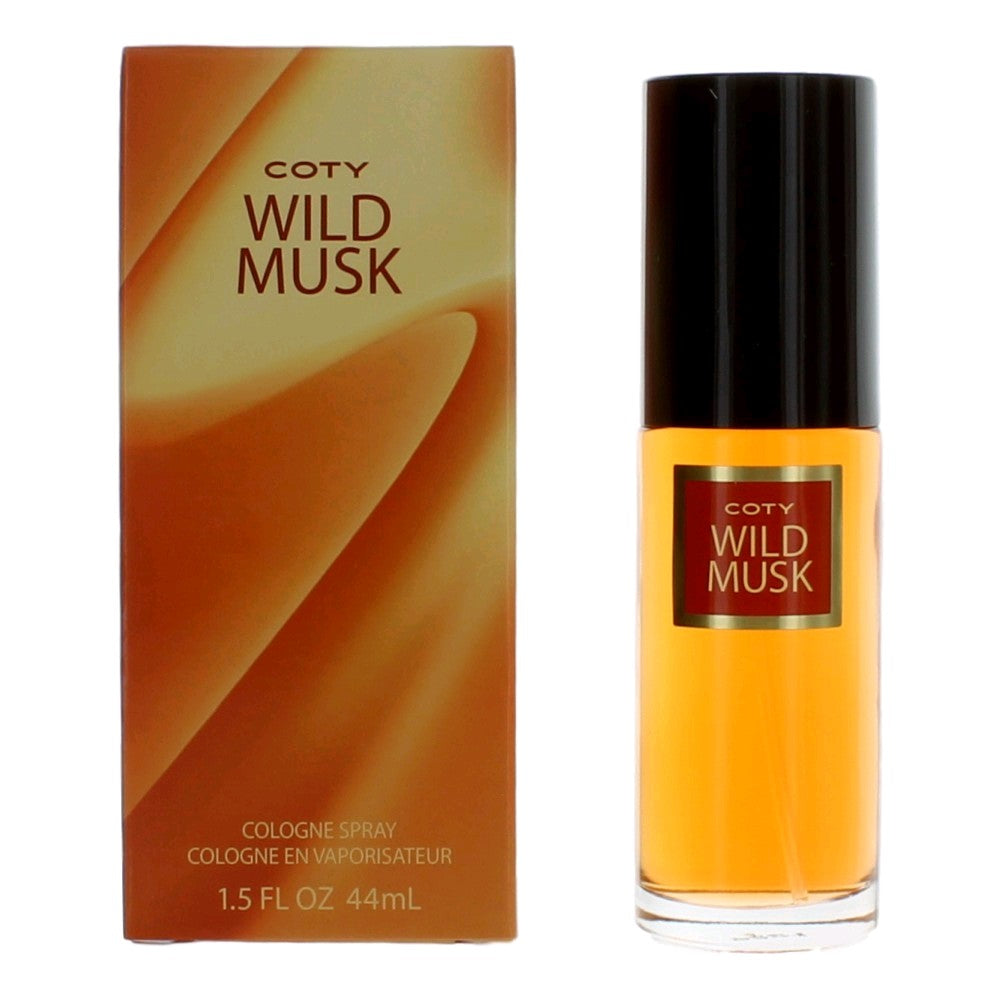 Wild Musk by Coty 1.5 oz Cologne Spray Perfume for Women