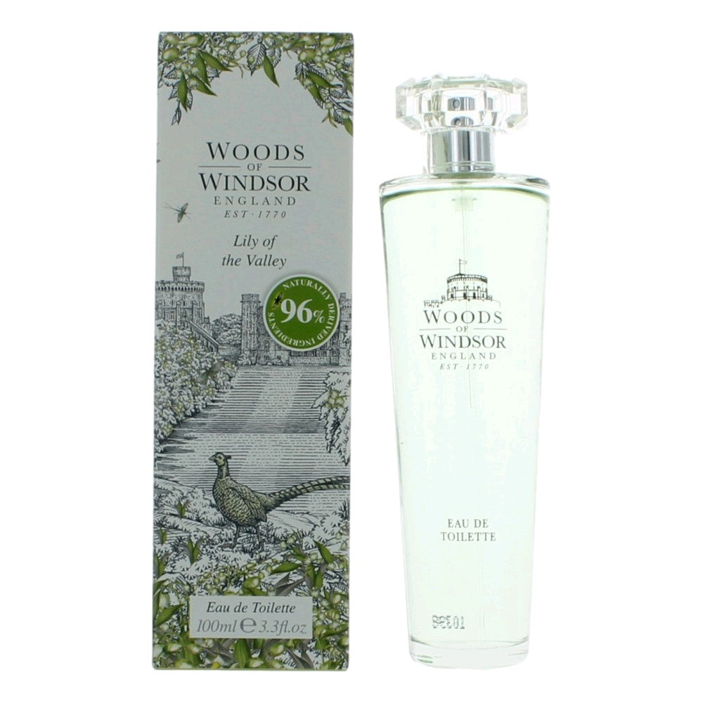 Woods of Windsor Lily of The Valley by Woods of Windsor 3.3 oz Eau de Toilette Spray Perfume for Women