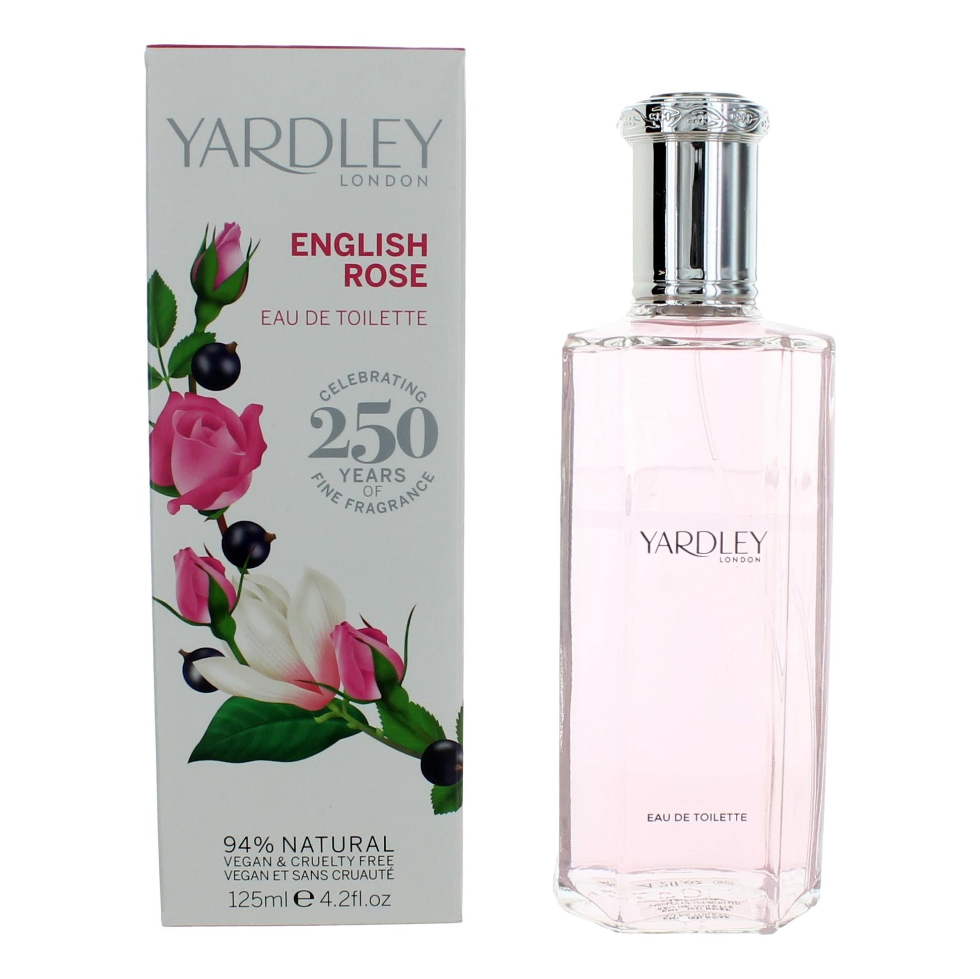 Yardley English Rose by Yardley of London 4.2 oz Eau de Toilette Spray Perfume for Women
