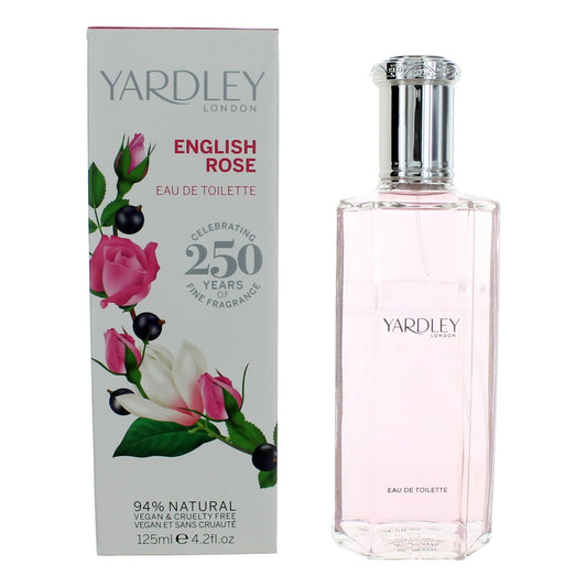 Yardley English Rose by Yardley of London 4.2 oz Eau de Toilette Spray Perfume for Women