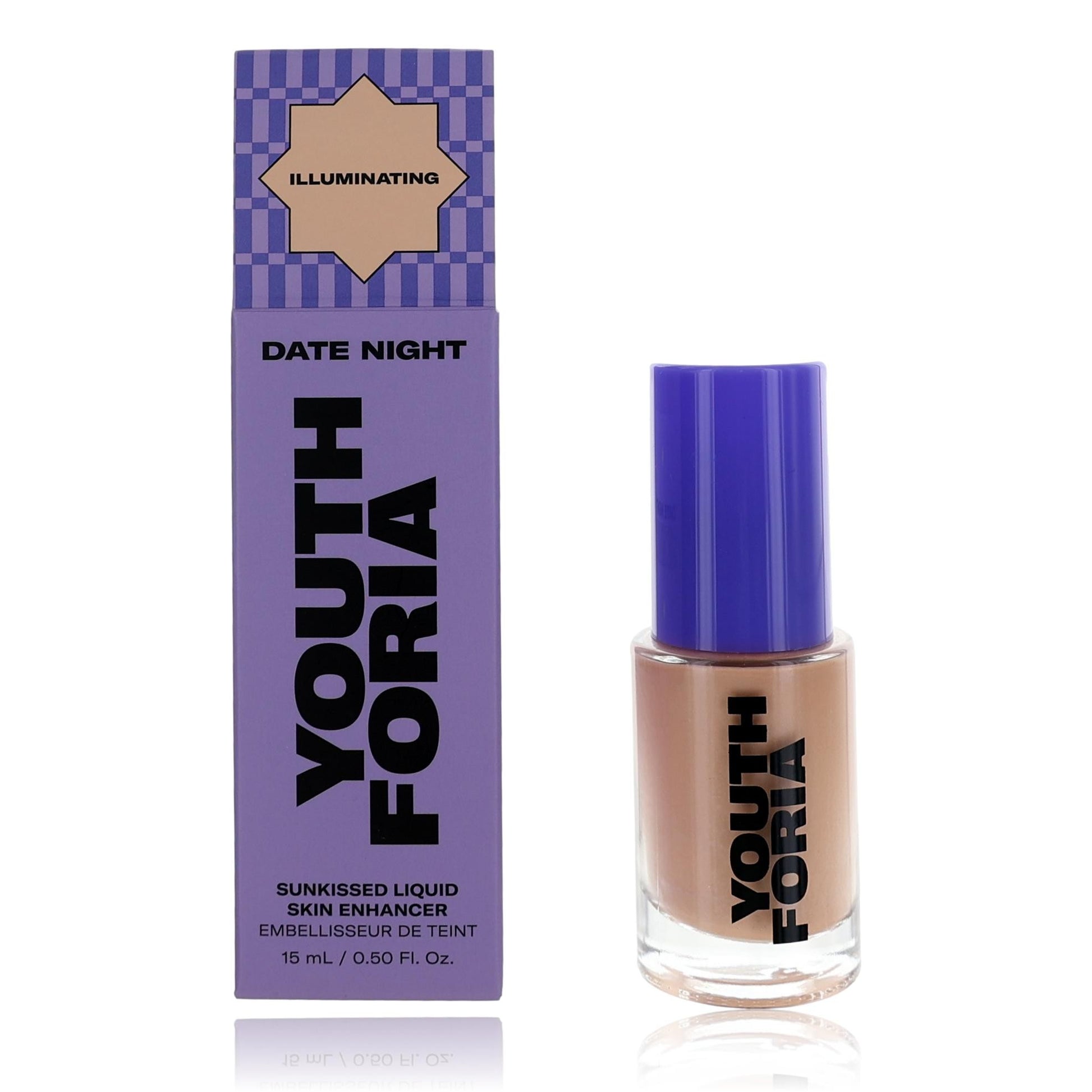 Date Night by Youthforia 0.5 oz Sunkissed Liquid Skin Enhancer- Illuminating