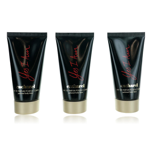 Yes I Am by Cacharel 1.7 oz Body Lotion Women - Pack of 3 (total 5.1 oz)