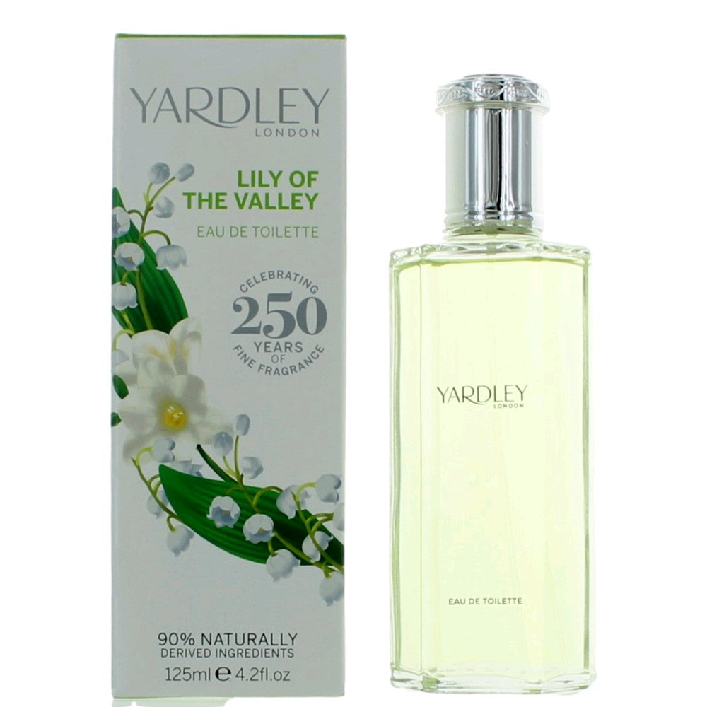 Yardley Lily of the Valley by Yardley of London 4.2 oz Eau de Toilette Spray Perfume for Women