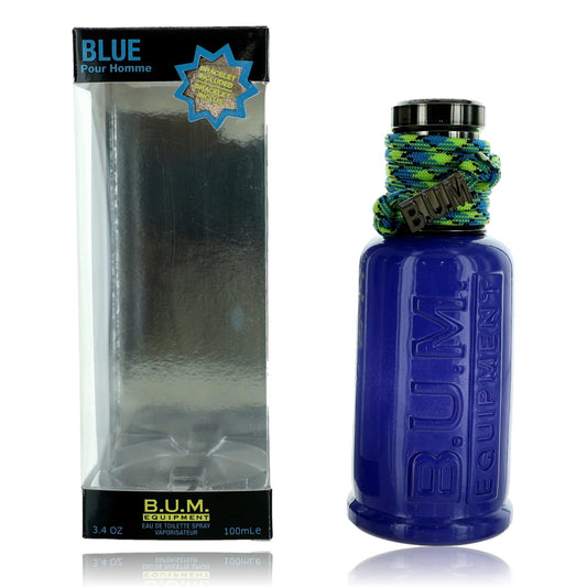 Blue by B.U.M. Equipment 3.4 oz Eau de Toilette Spray Cologne for Men