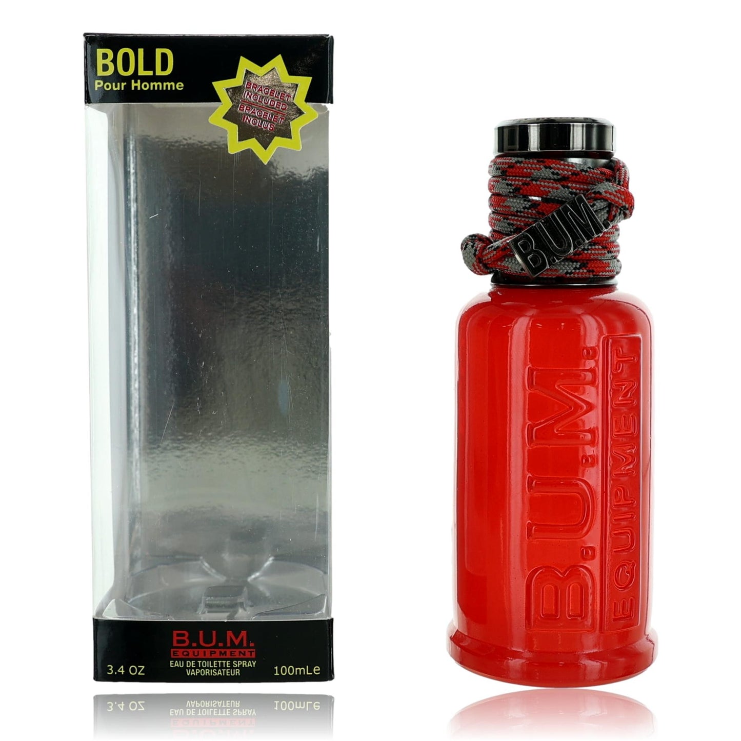 Bold by B.U.M. Equipment 3.4 oz Eau de Toilette Spray Cologne for Men