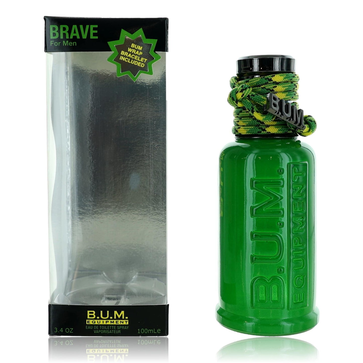 Brave by B.U.M Equipment 3.4 oz Eau de Toilette Spray Cologne for Men