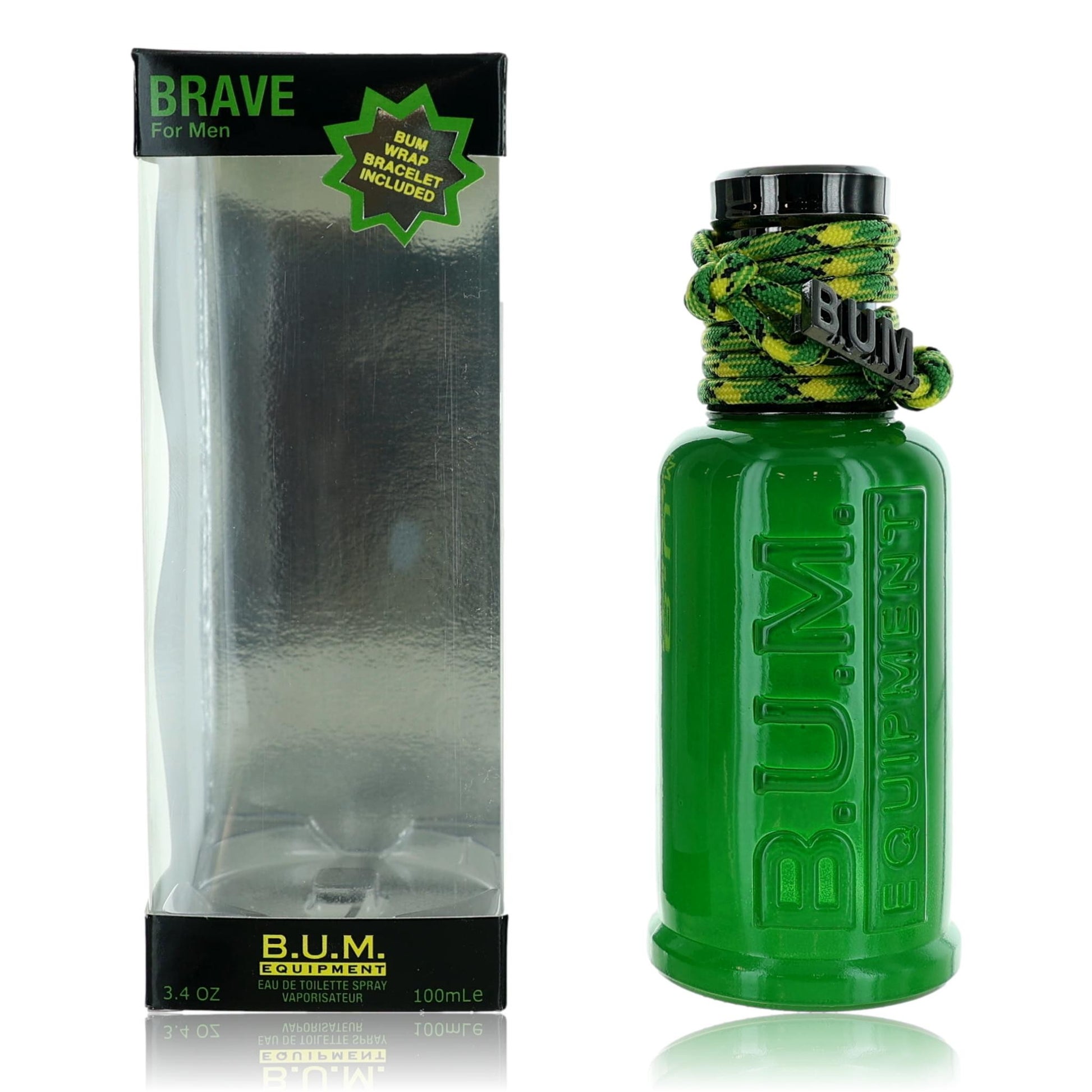 Brave by B.U.M Equipment 3.4 oz Eau de Toilette Spray Cologne for Men