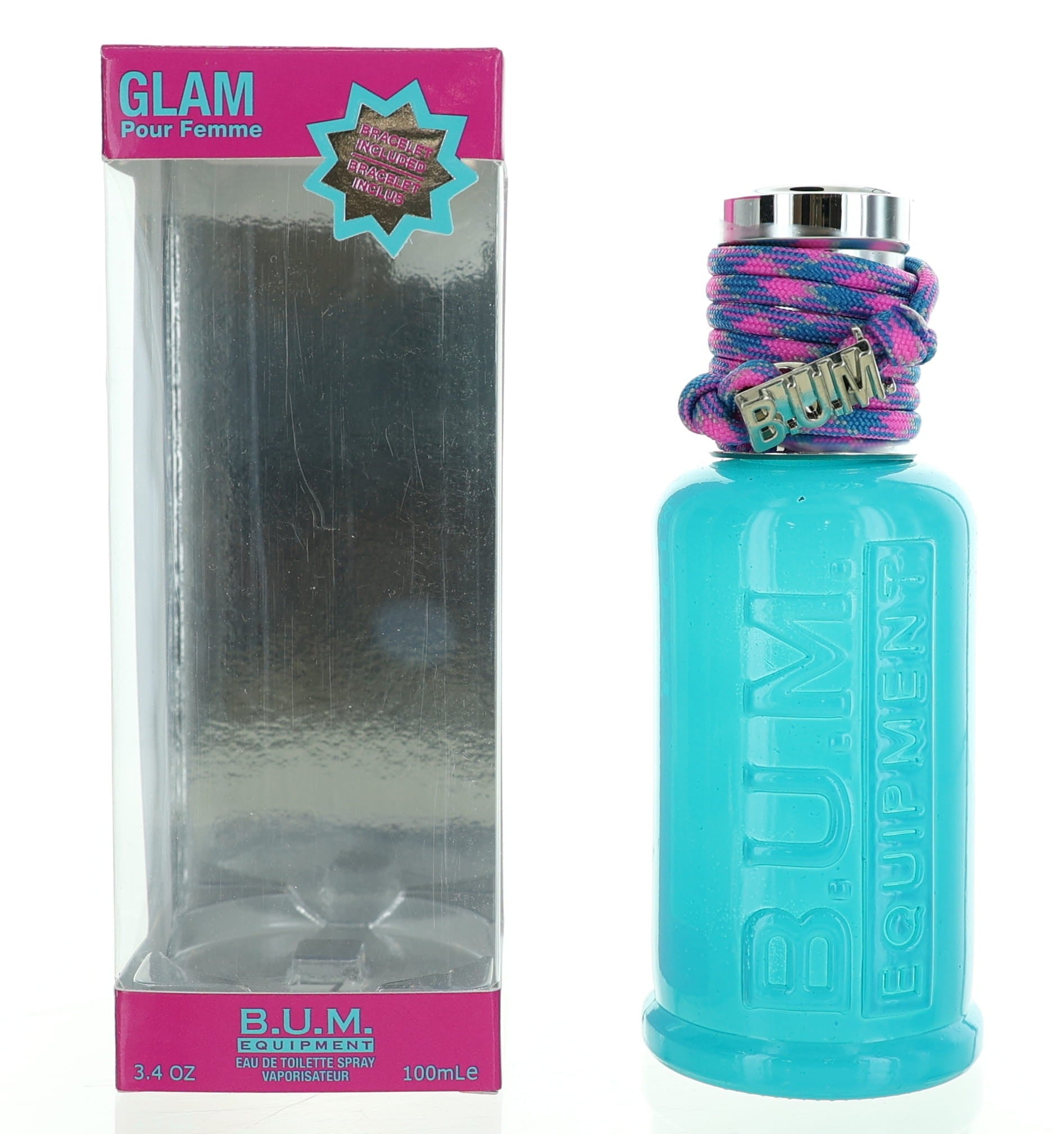 Glam by B.U.M Equipment 3.4 oz Eau de Toilette Spray Perfume for Women