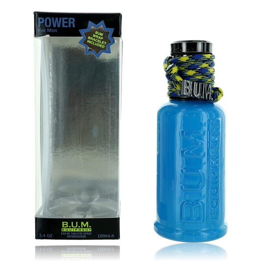 Power by B.U.M. Equipment 3.4 oz Eau de Toilette Spray Cologne for Men