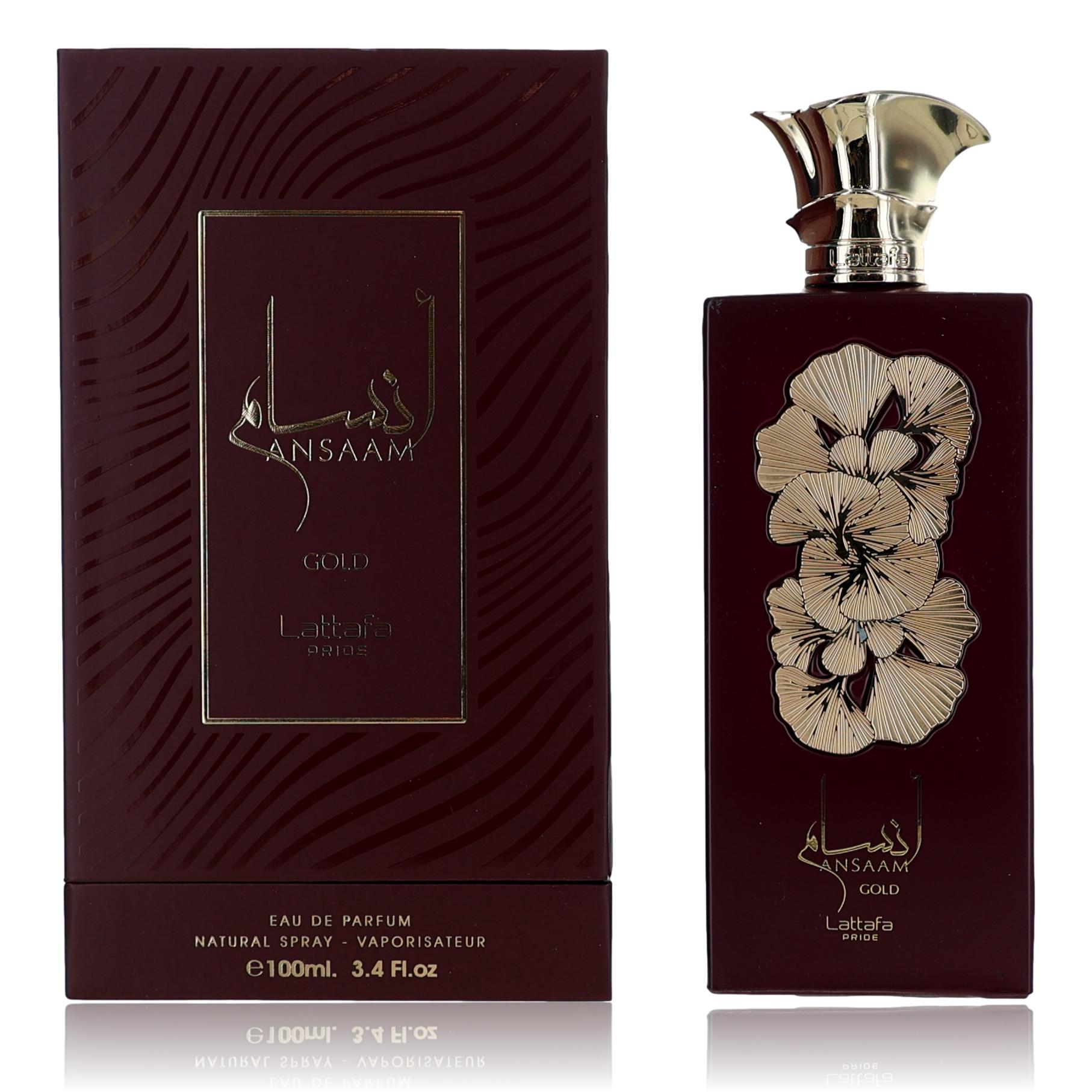 Ansaam Gold by Lattafa 3.4 oz Eau de Parfum Spray Perfume for Women