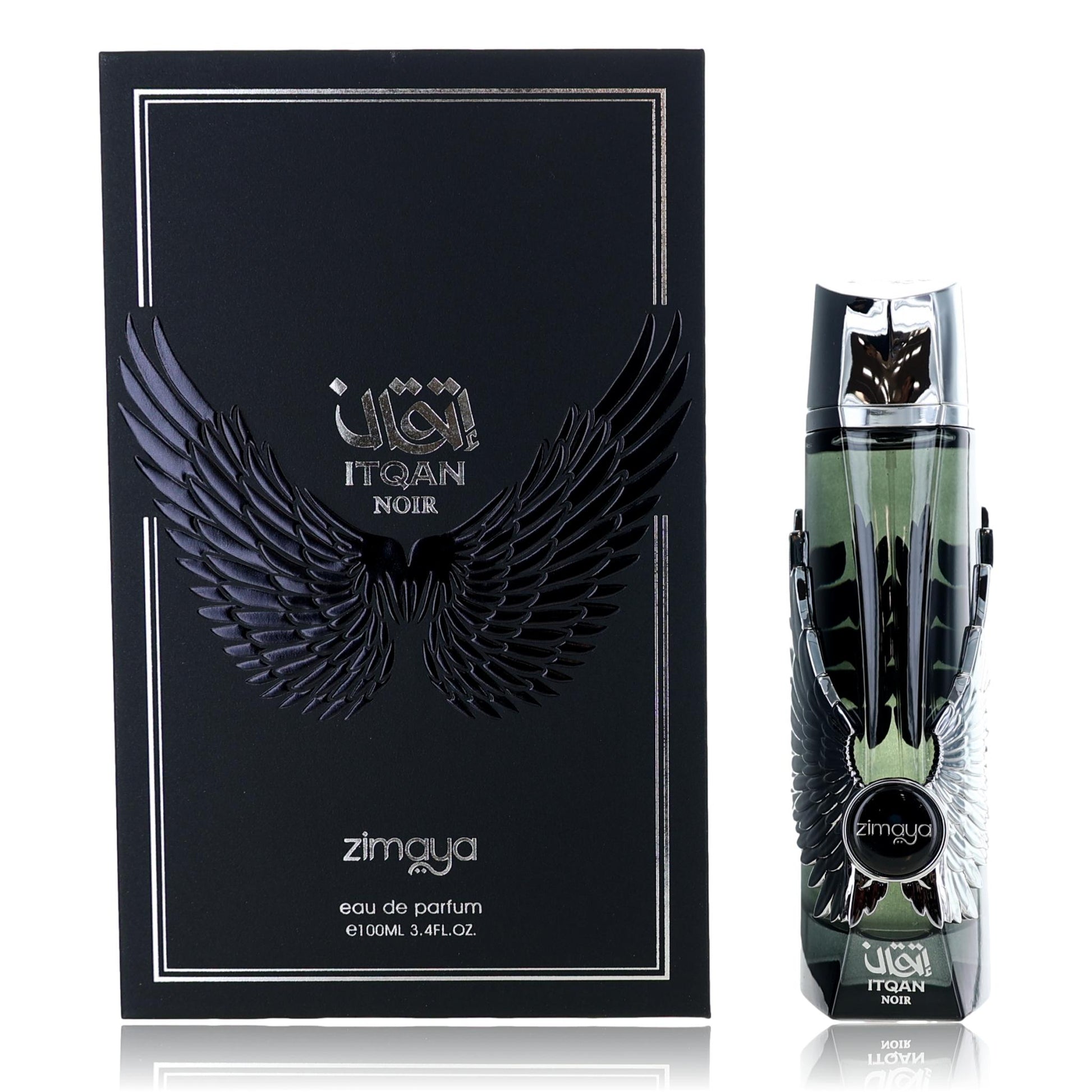 Itqan Noir by Zimaya 3.4 oz Eau de Parfum Spray Perfume for Unisex