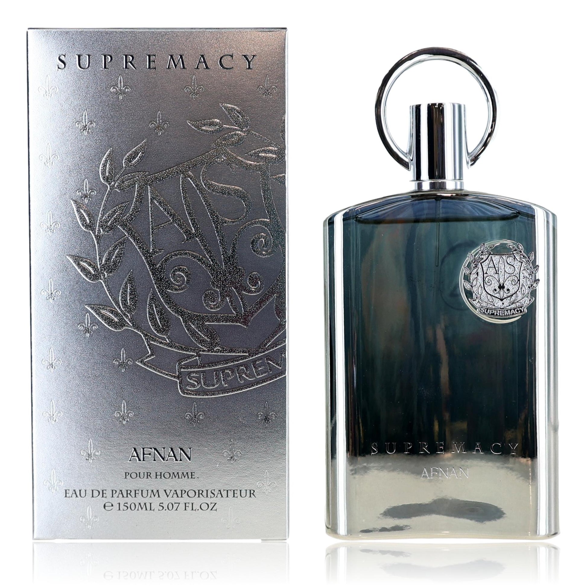 Supremacy Silver by Afnan 5.07 oz Eau de Parfum Spray Cologne for Men