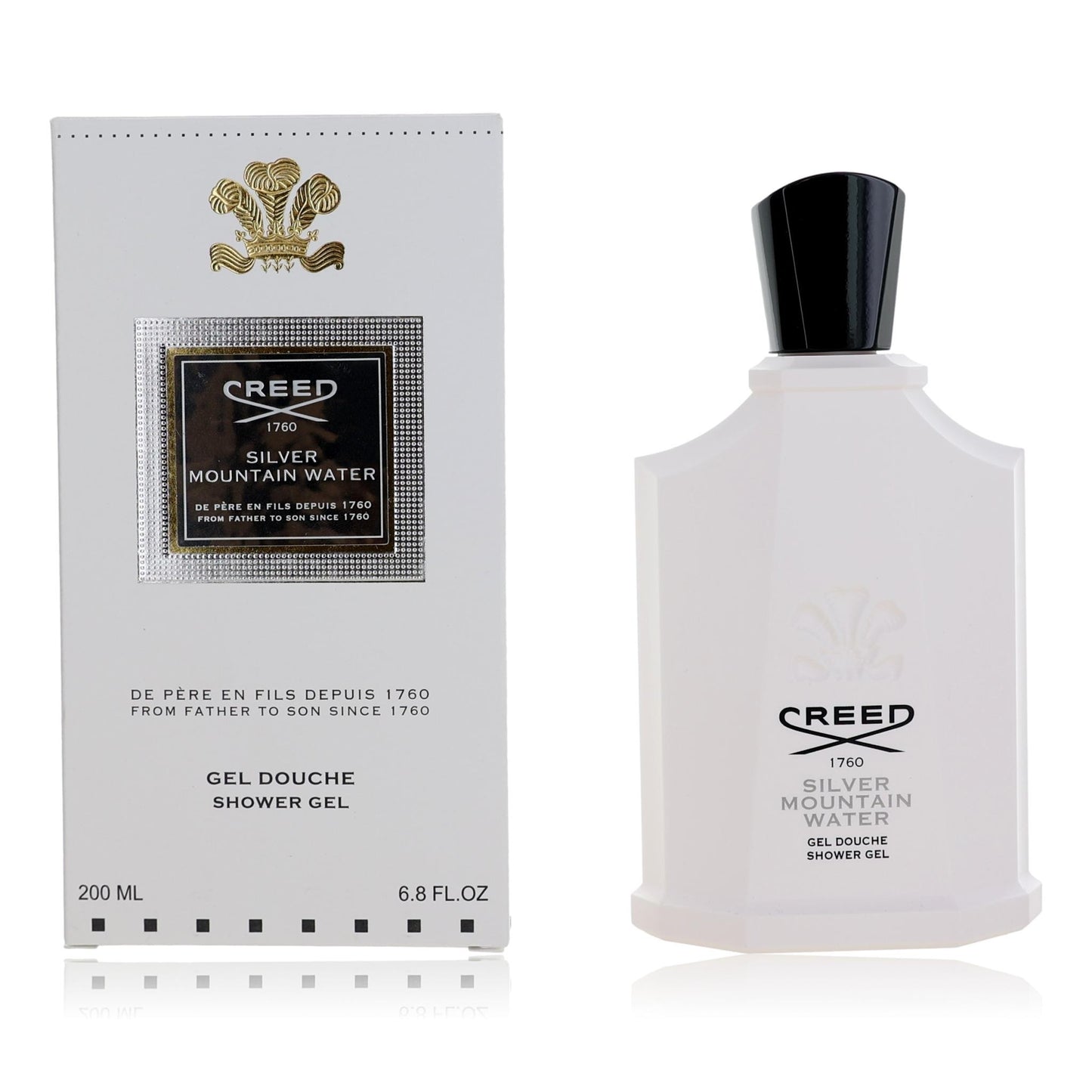 Silver Mountain Water by Creed 6.8 oz Shower Gel for Unisex