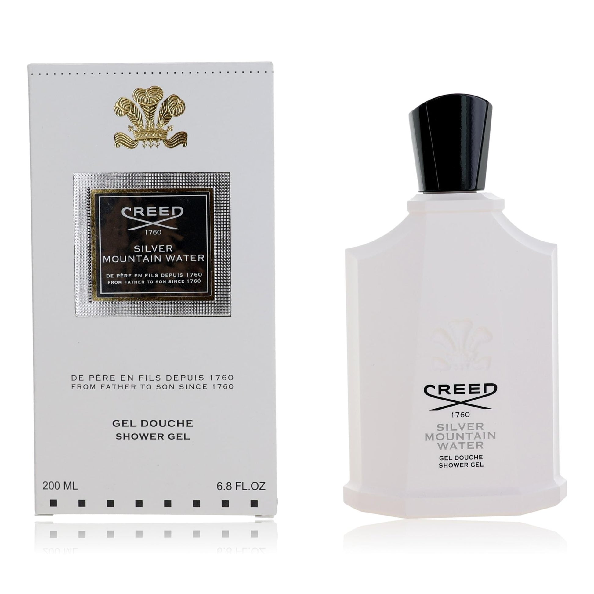 Silver Mountain Water by Creed 6.8 oz Shower Gel for Unisex