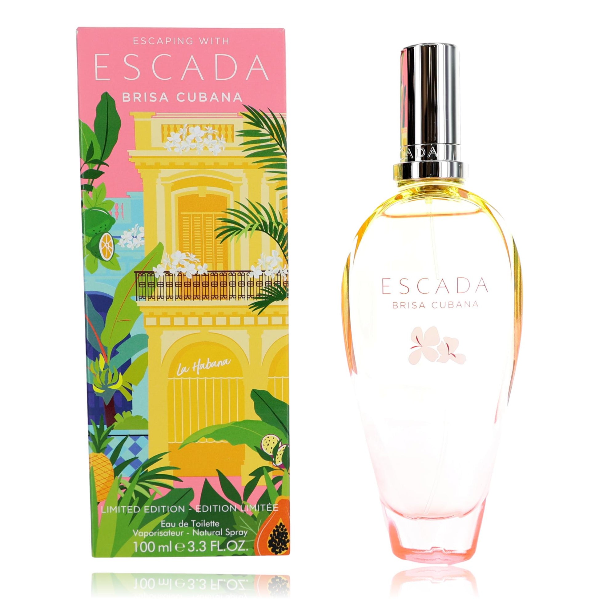 Escada Brisa Cubana by Escada 3.3 oz Eau de Toilette Spray Perfume for Women