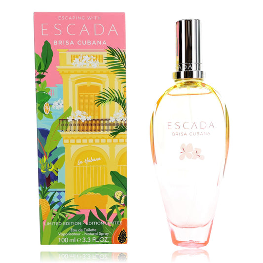 Escada Brisa Cubana by Escada 3.3 oz Eau de Toilette Spray Perfume for Women