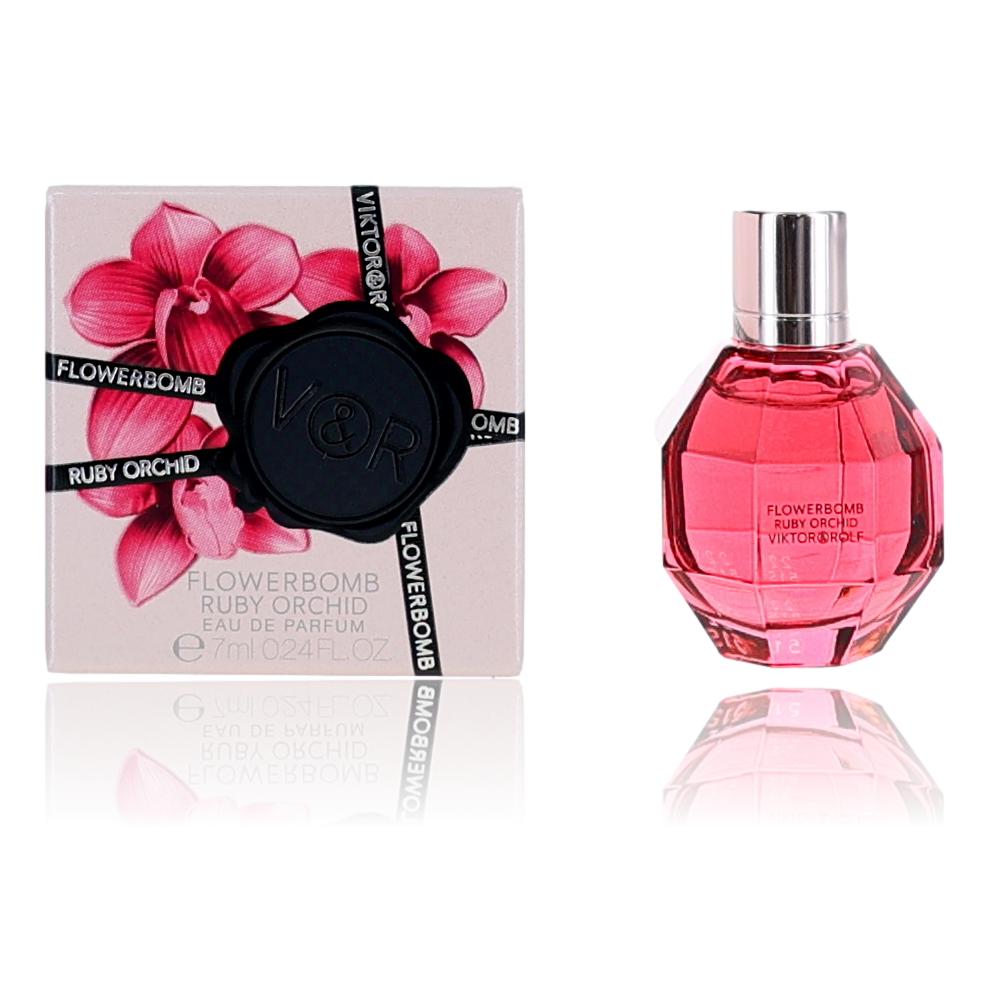 Flowerbomb Ruby Orchid by Viktor & Rolf 0.24 oz Eau de Parfum mini Splash Women