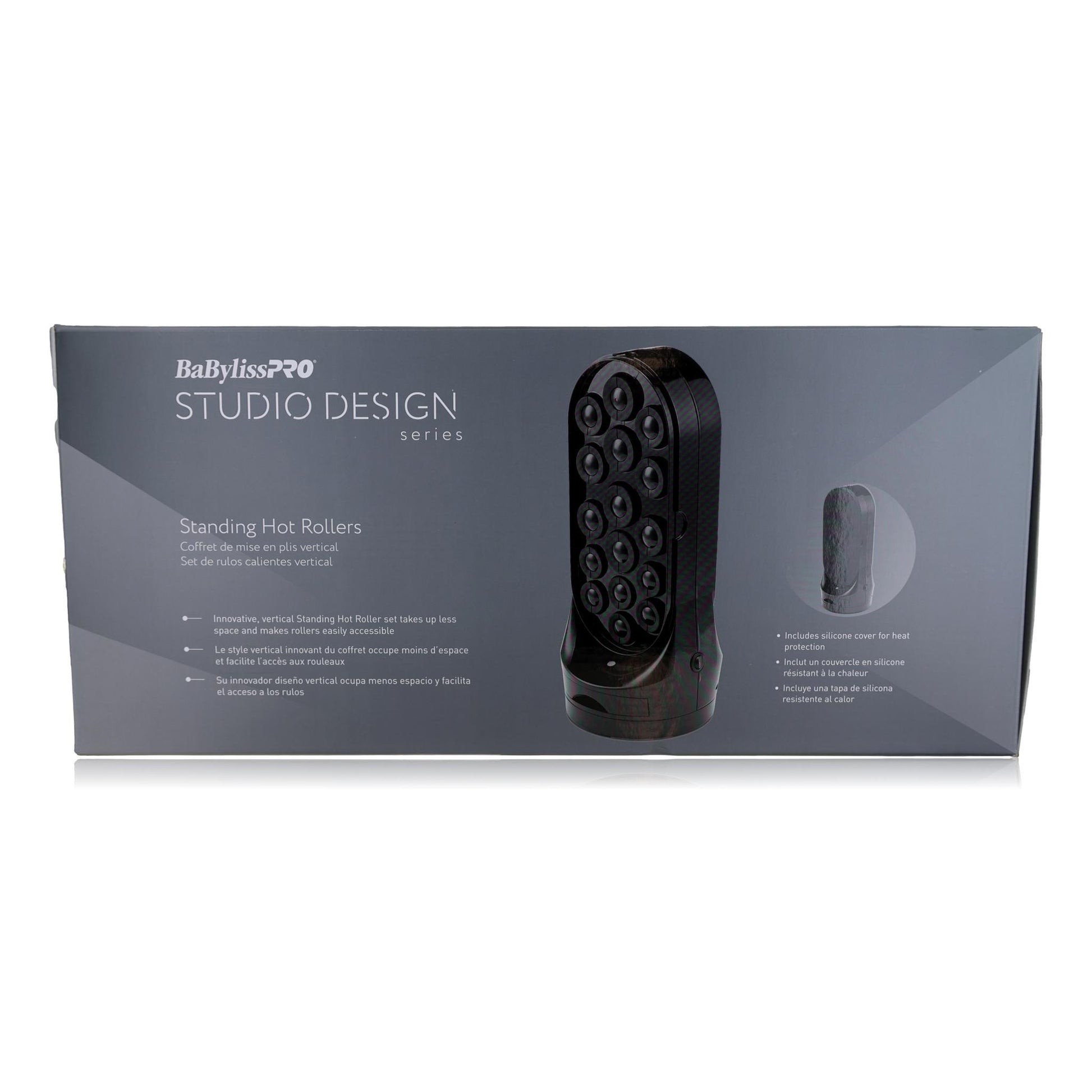 Studio Design Series Standing Hot Rollers by BaBylissPRO 16 Pieces