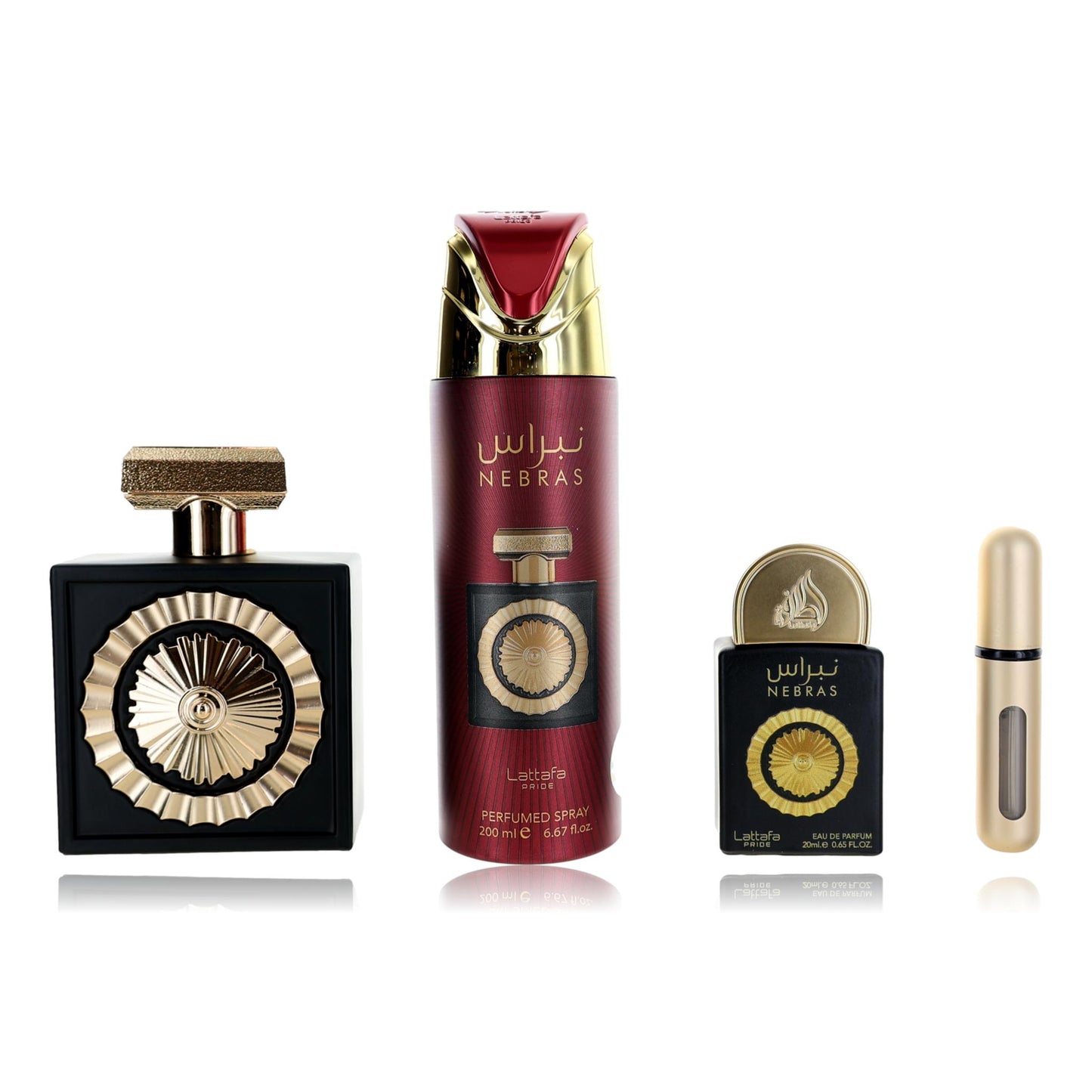 Nebras by Lattafa 3 Piece Gift Set for Unisex