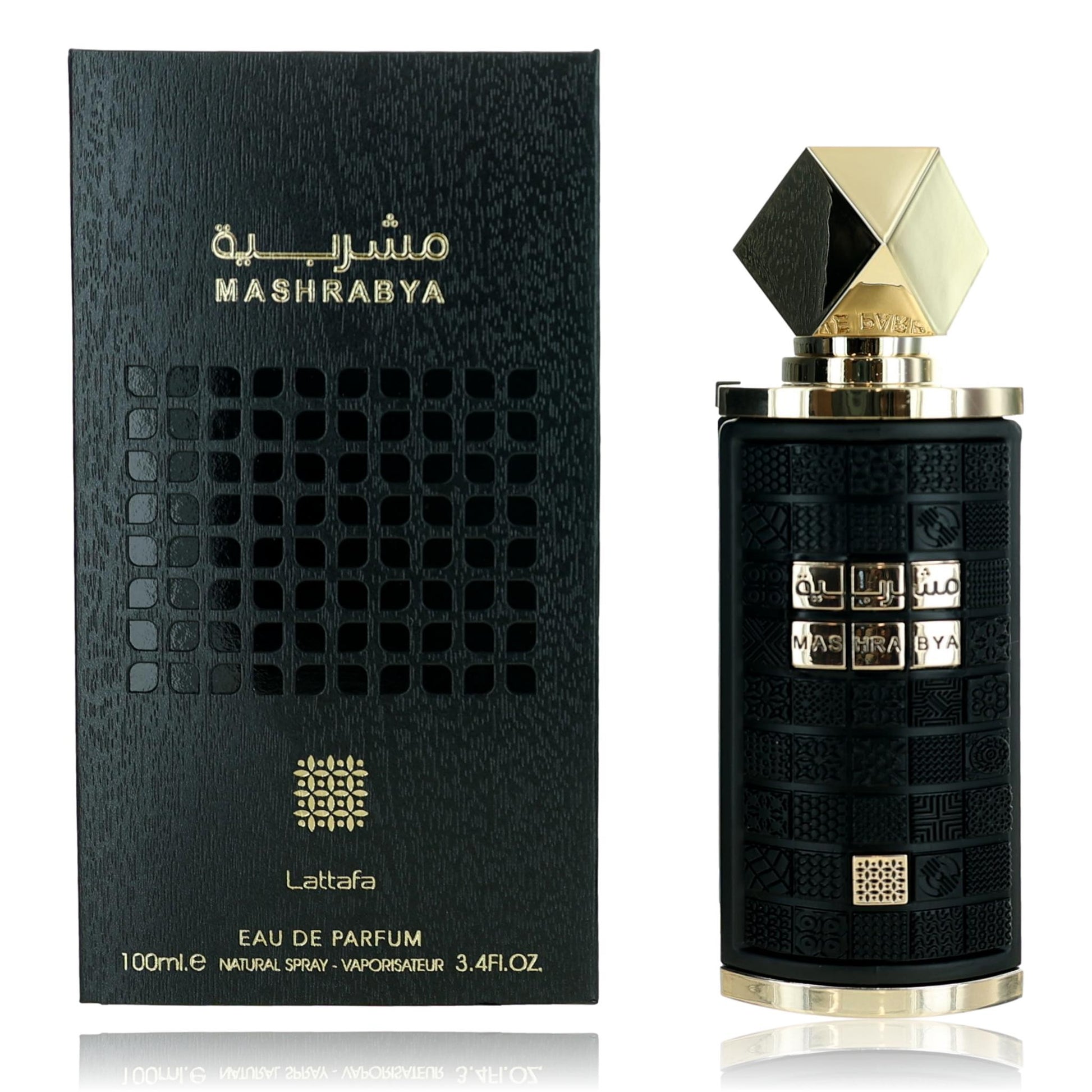 Mashrabya by Lattafa 3.4 oz Eau de Parfum Spray Perfume for Unisex