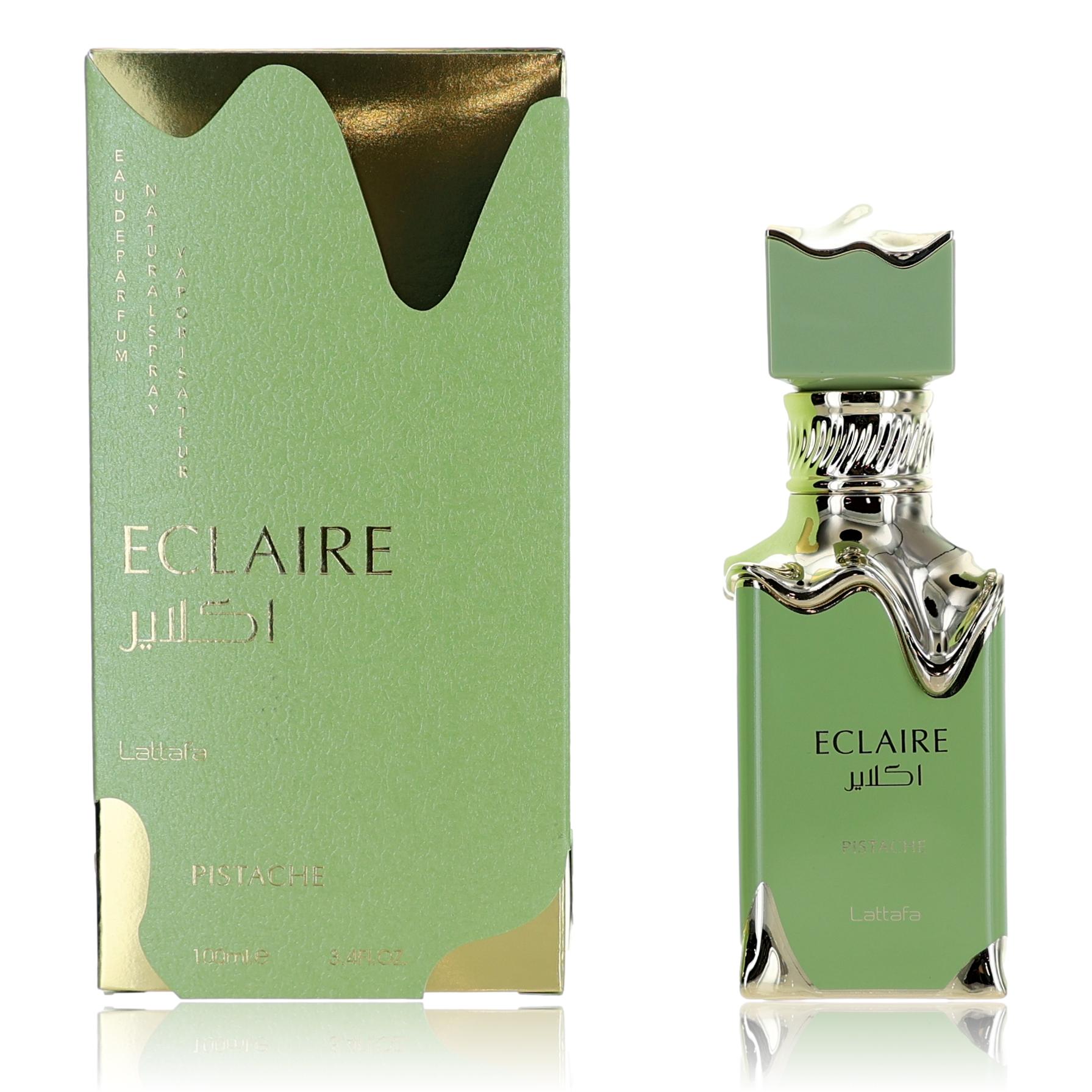 Eclaire Pistache by Lattafa 3.4 oz Eau de Parfum Spray Perfume for Unisex