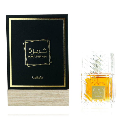 Khamrah by Lattafa 3.4 oz Eau de Parfum Spray Perfume for Unisex