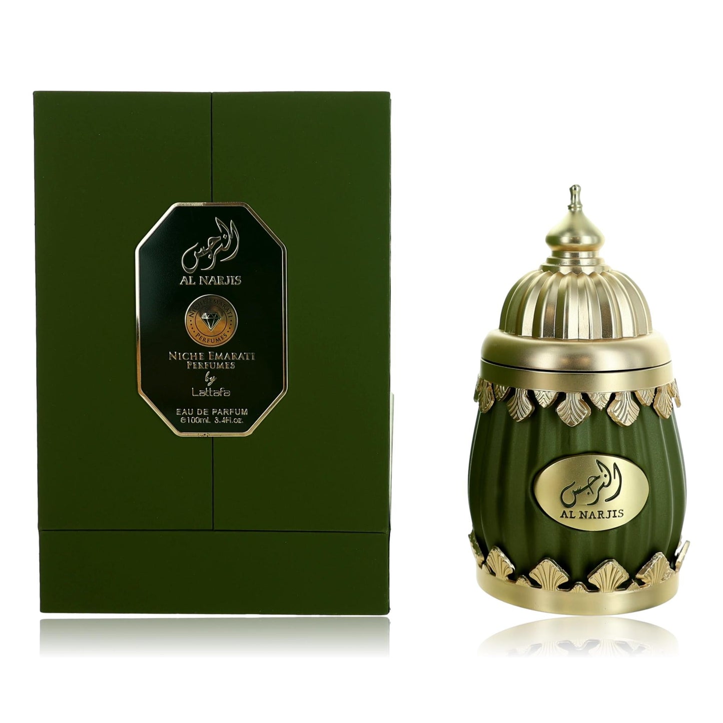 Niche Emarati Al Narjis by Lattafa 3.4 oz Eau de Parfum Spray Perfume for Unisex