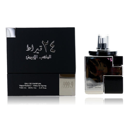 24 Carat White Gold by Lattafa 3.4 oz Eau de Parfum Spray Perfume for Unisex