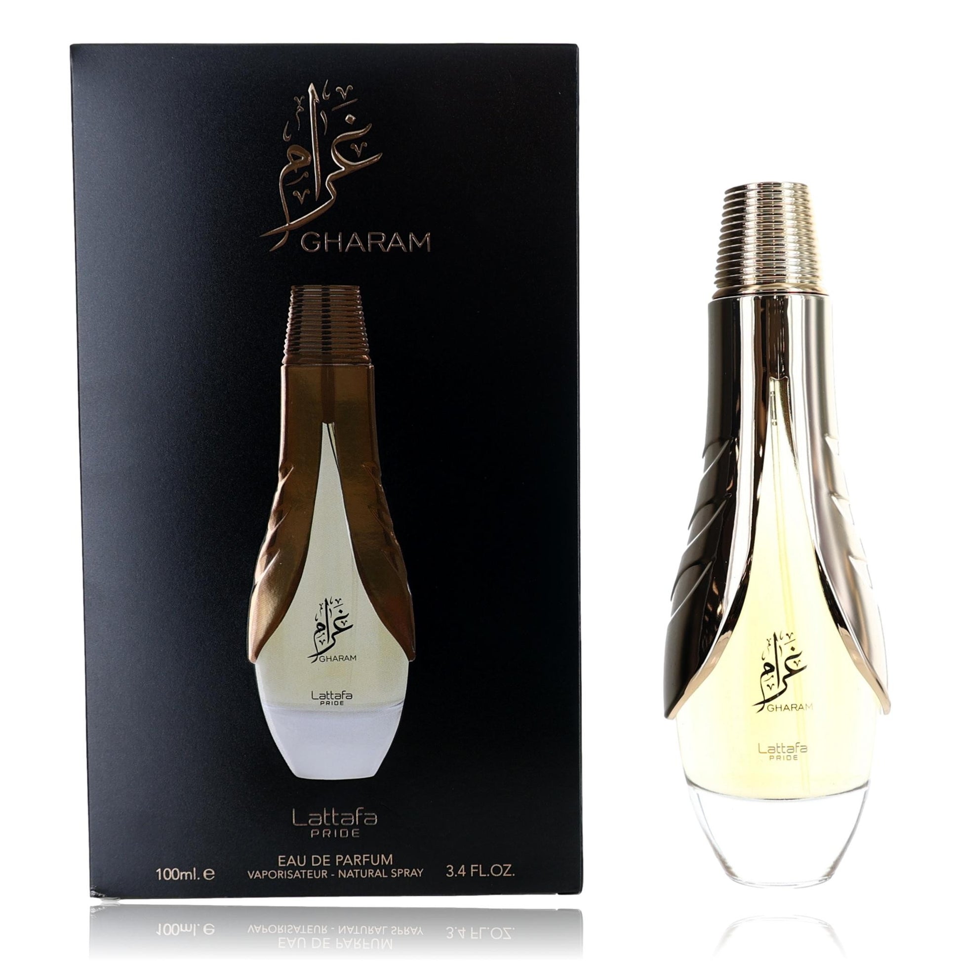 Gharam by Lattafa 3.4 oz Eau de Parfum Spray Perfume for Unisex