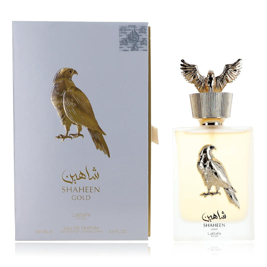 Shaheen Gold by Lattafa 3.4 oz Eau de Parfum Spray Perfume for Women