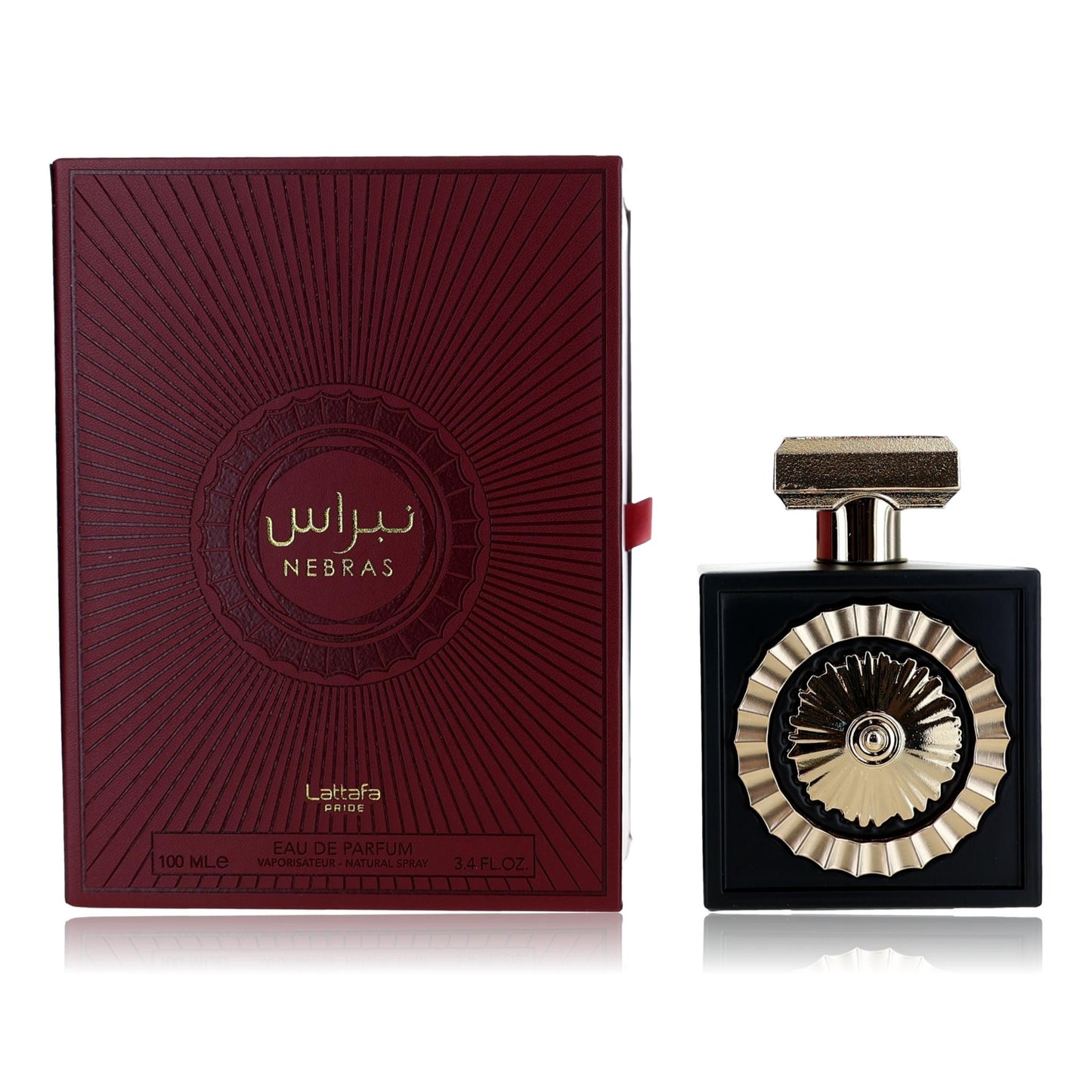 Nebras by Lattafa 3.4 oz Eau de Parfum Spray Perfume for Unisex