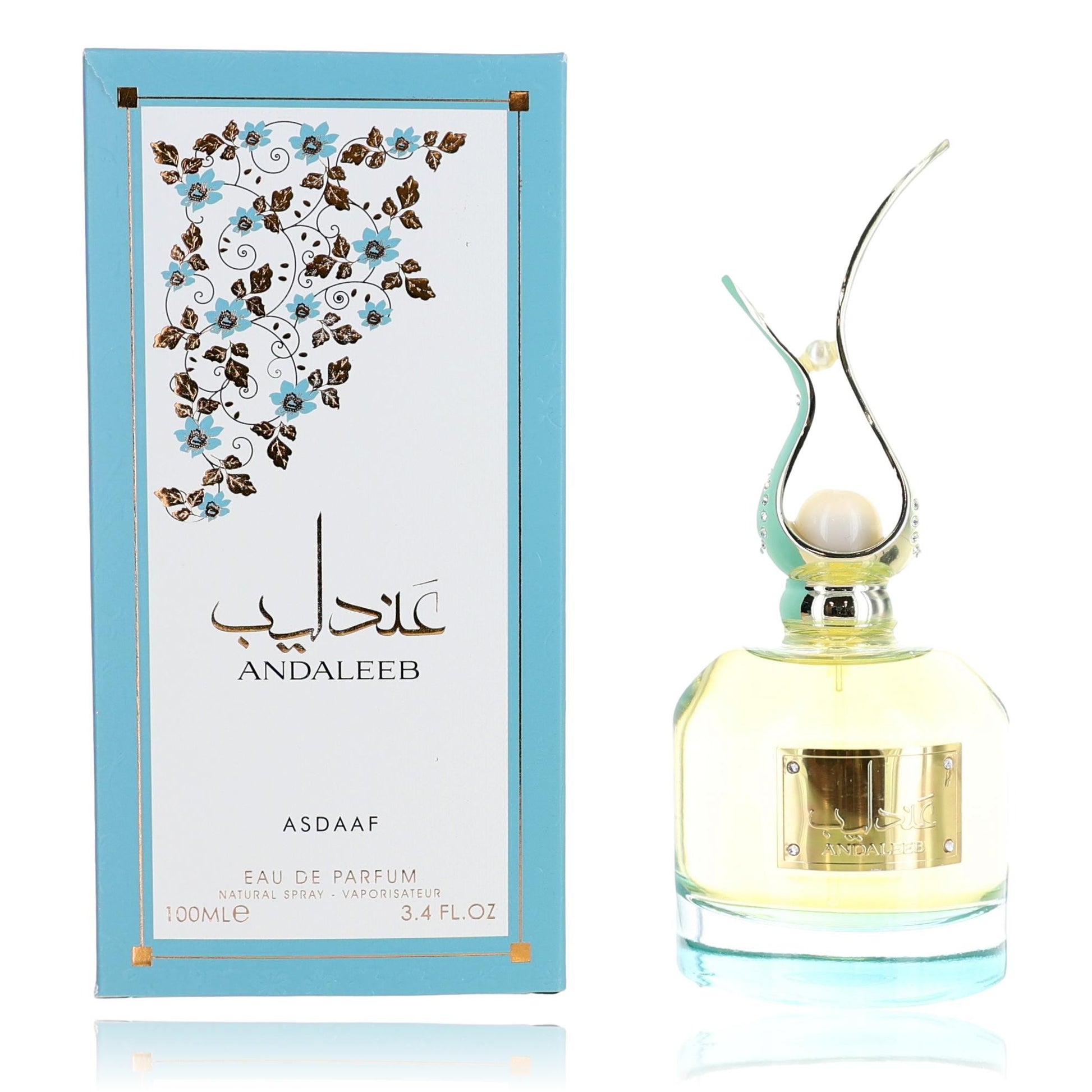 Asdaaf Andaleeb by Lattafa 3.4 oz Eau de Parfum Spray Cologne for Men