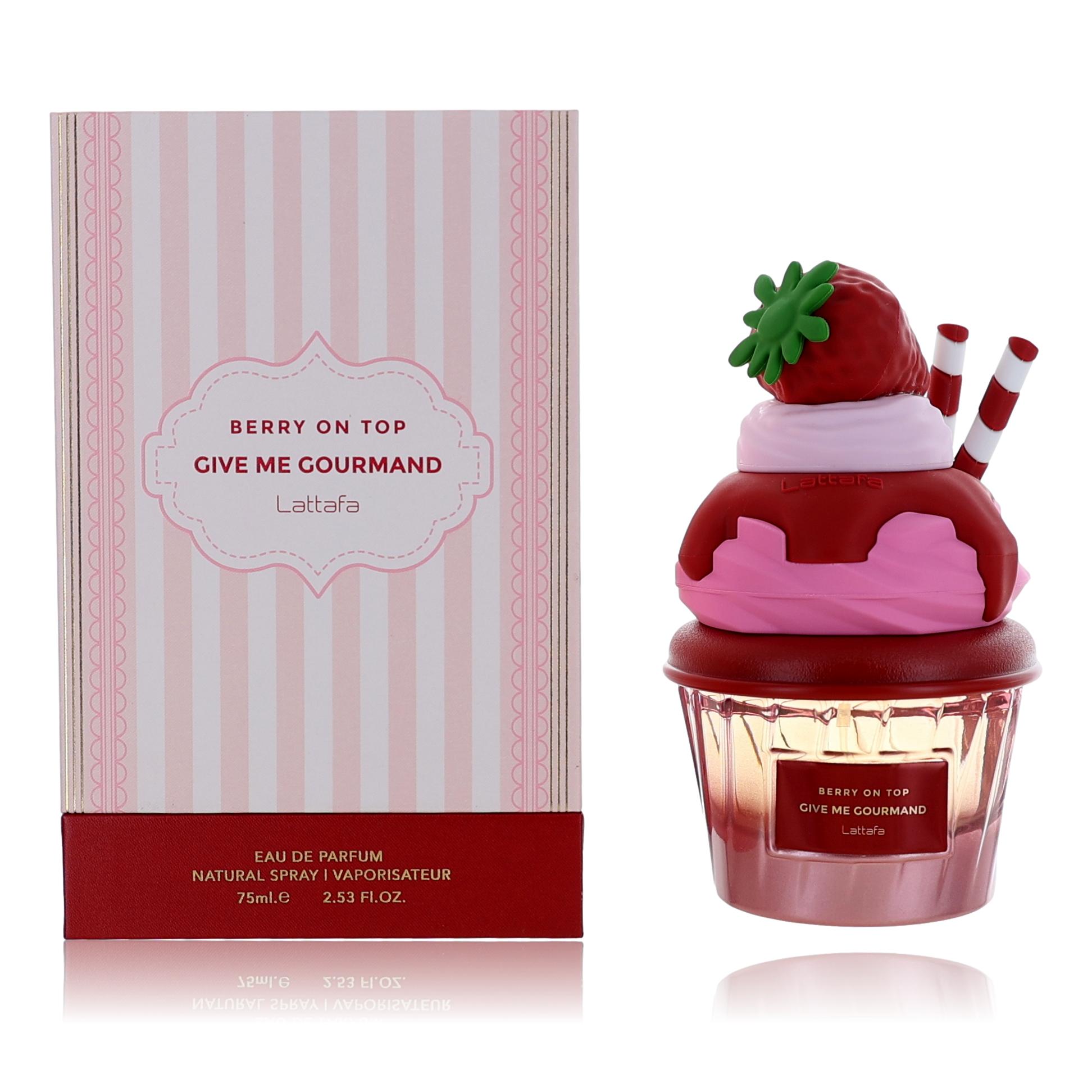 Berry On Top Give Me Gourmand by Lattafa 2.53 oz Eau de Parfum Spray Perfume for Women