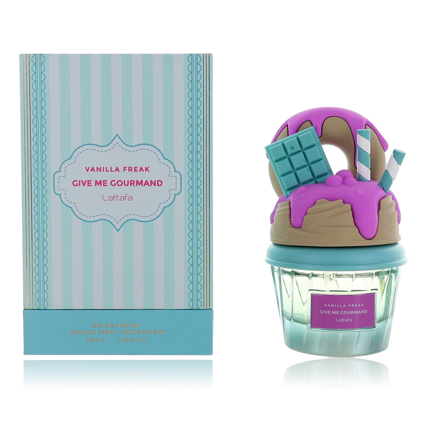 Vanilla Freak Give Me Gourmand by Lattafa 2.53 oz Eau de Parfum Spray Perfume for Women