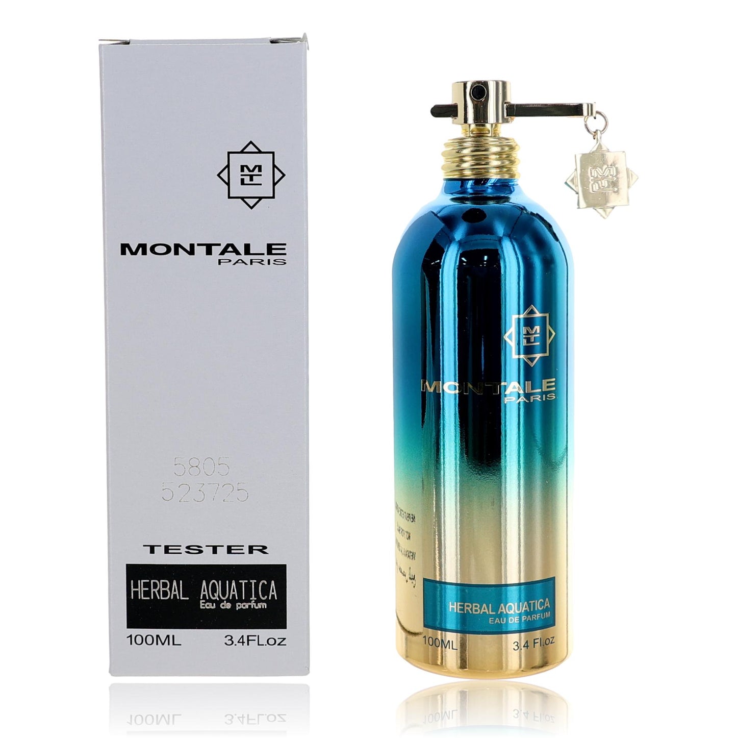 Montale Herbal Aquatica by Montale 3.4 oz Eau de Parfum Spray Perfume for Unisex TESTER