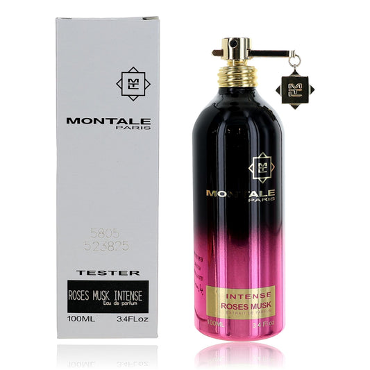Montale Roses Musk Intense by Montale 3.4 oz Eau de Parfum Spray Perfume for Women TESTER