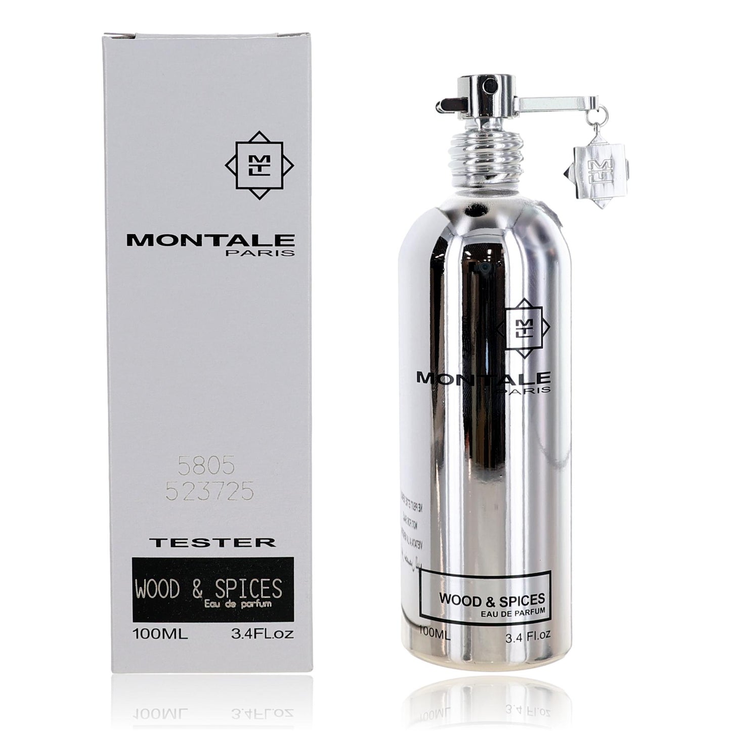 Montale Wood & Spices by Montale 3.4 oz Eau de Parfum Spray Cologne for Men TESTER
