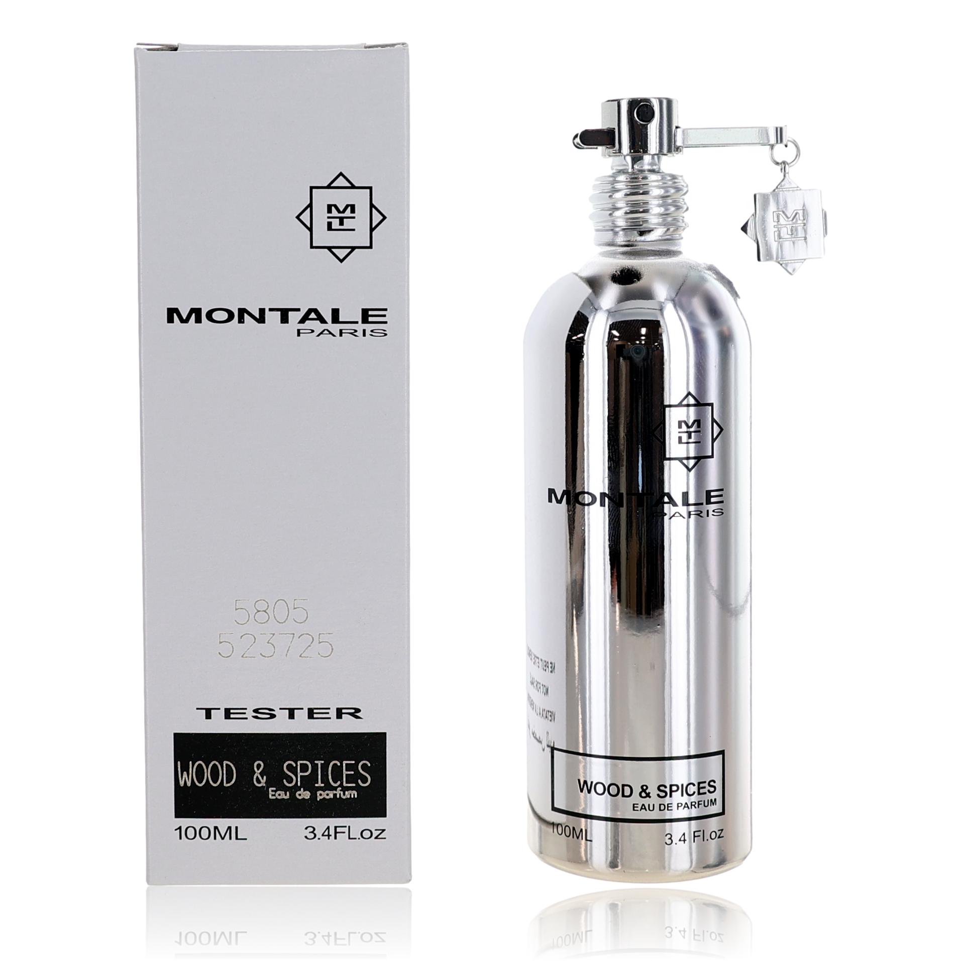 Montale Wood & Spices by Montale 3.4 oz Eau de Parfum Spray Cologne for Men TESTER