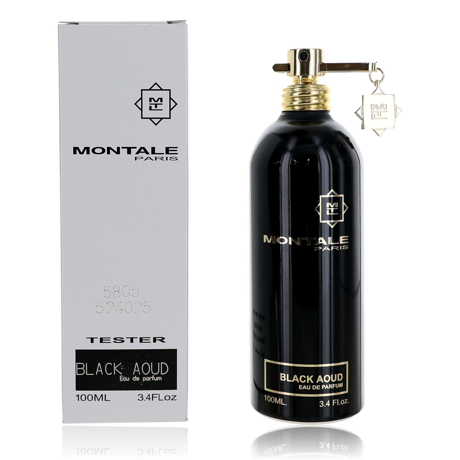Montale Black Aoud by Montale 3.4 oz Eau de Parfum Spray Cologne for Men TESTER