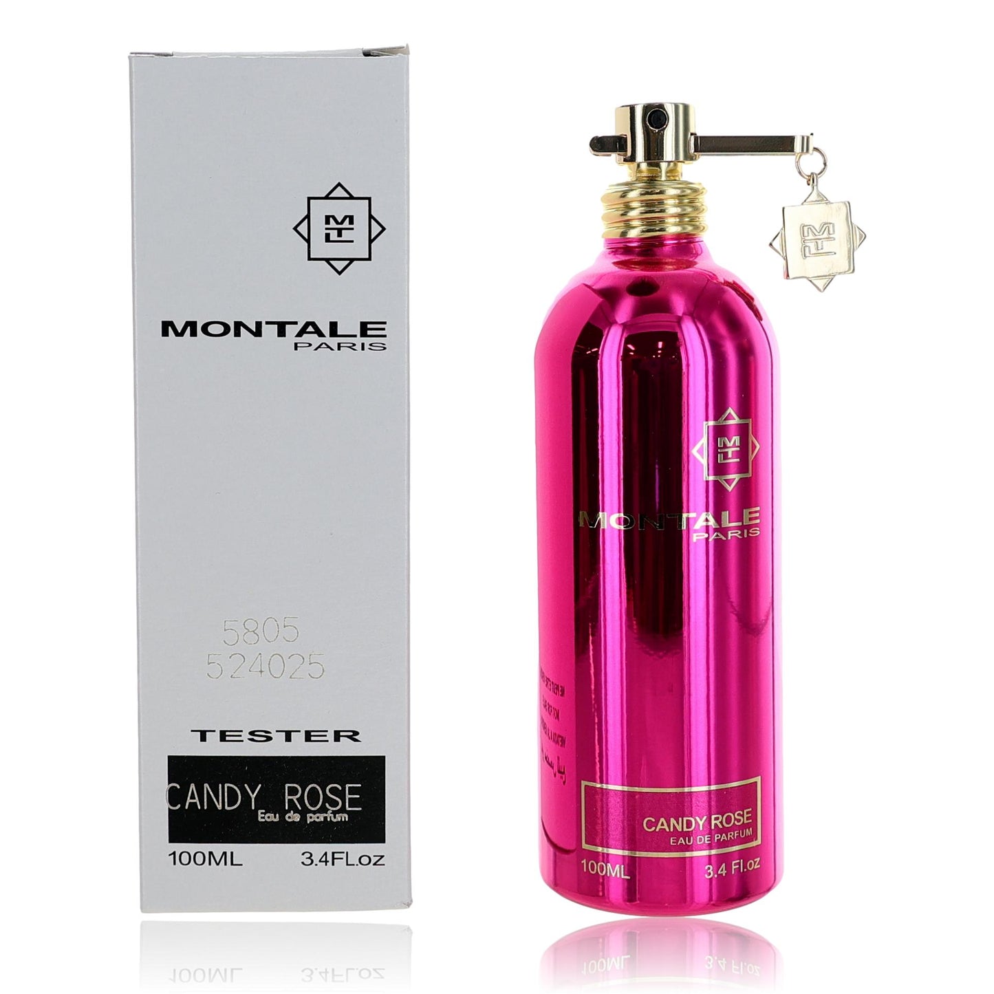 Montale Candy Rose by Montale 3.4 oz Eau de Parfum Spray Perfume for Women TESTER