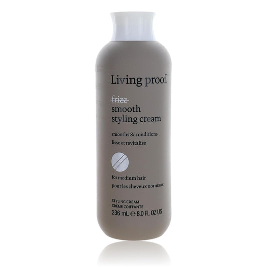 Living Proof No Frizz Smooth Styling Cream by Living Proof 8 oz Styling Cream