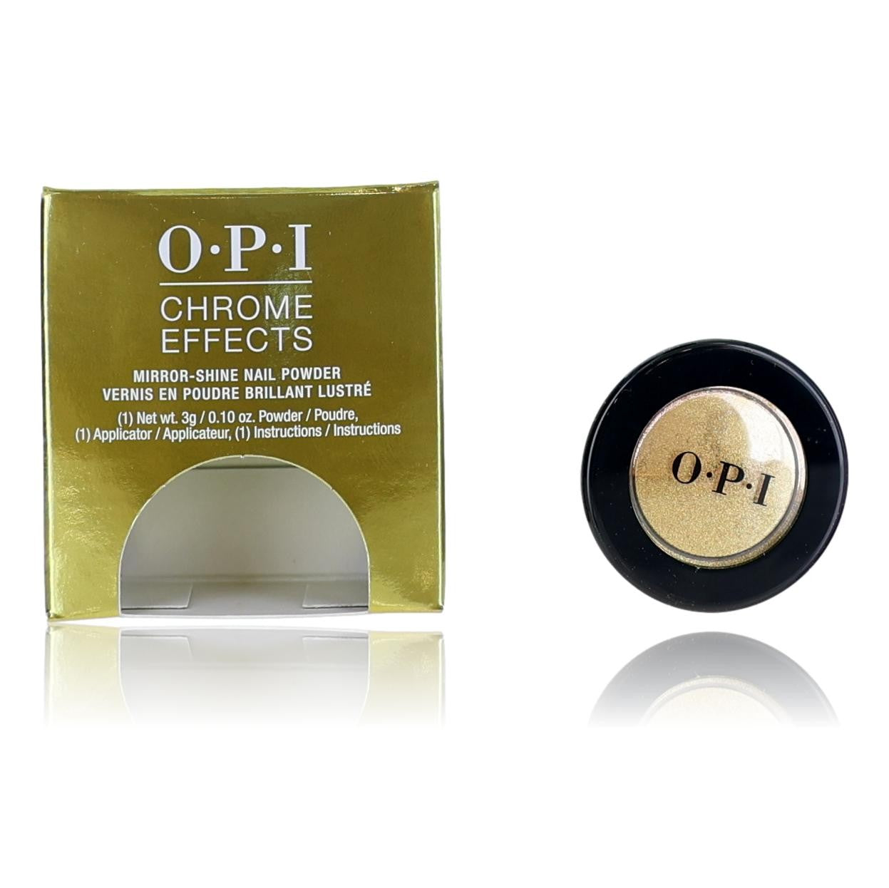 OPI Chrome Effects by OPI 0.10 oz Nail Powder- Gold Digger