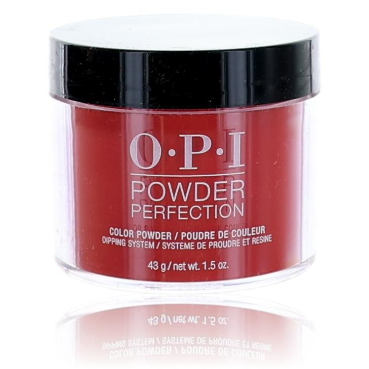 OPI Powder Perfection by OPI 1.5 oz Color Dip Powder- Big Apple Red